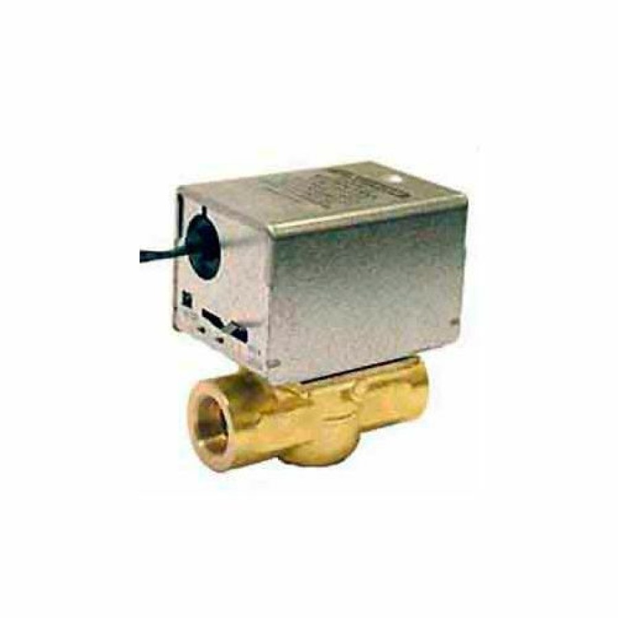 Clearance Honeywell 120V 3/4" Npt Connection Line Voltage Motorized Zone Valves W/ 35 Cv Capacity