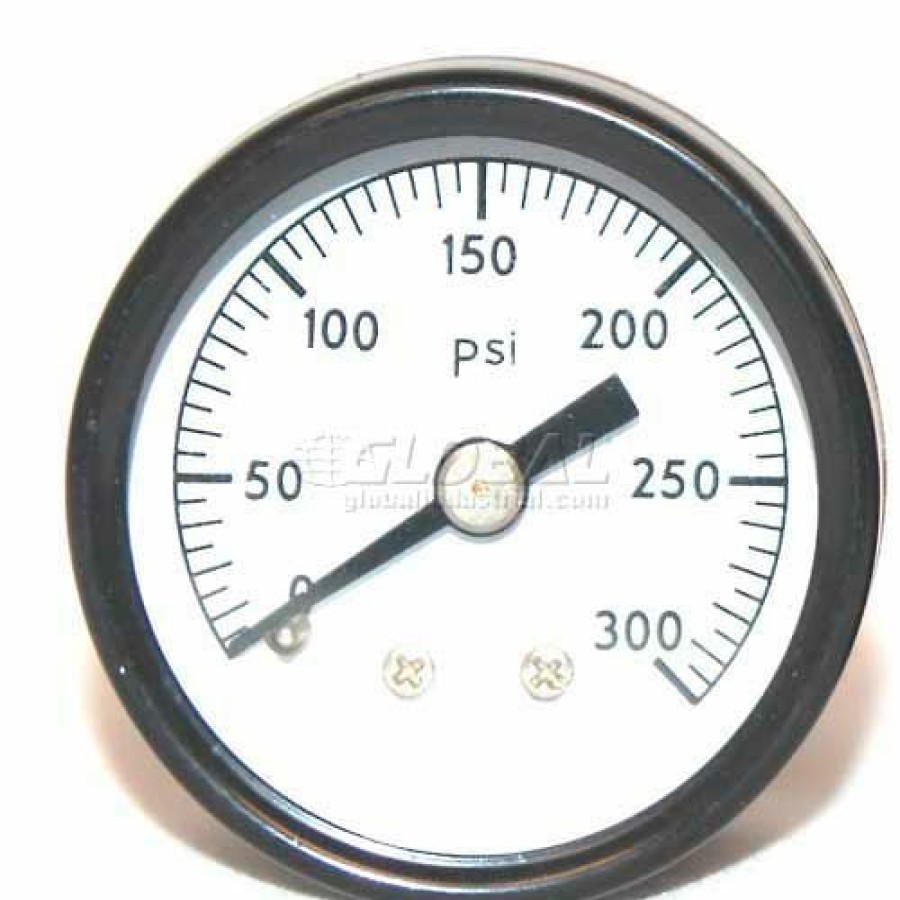 New Mitco P125-2Lm Pump Test Gauge, 0-300 Psi, Liquid Filled, 2" Face