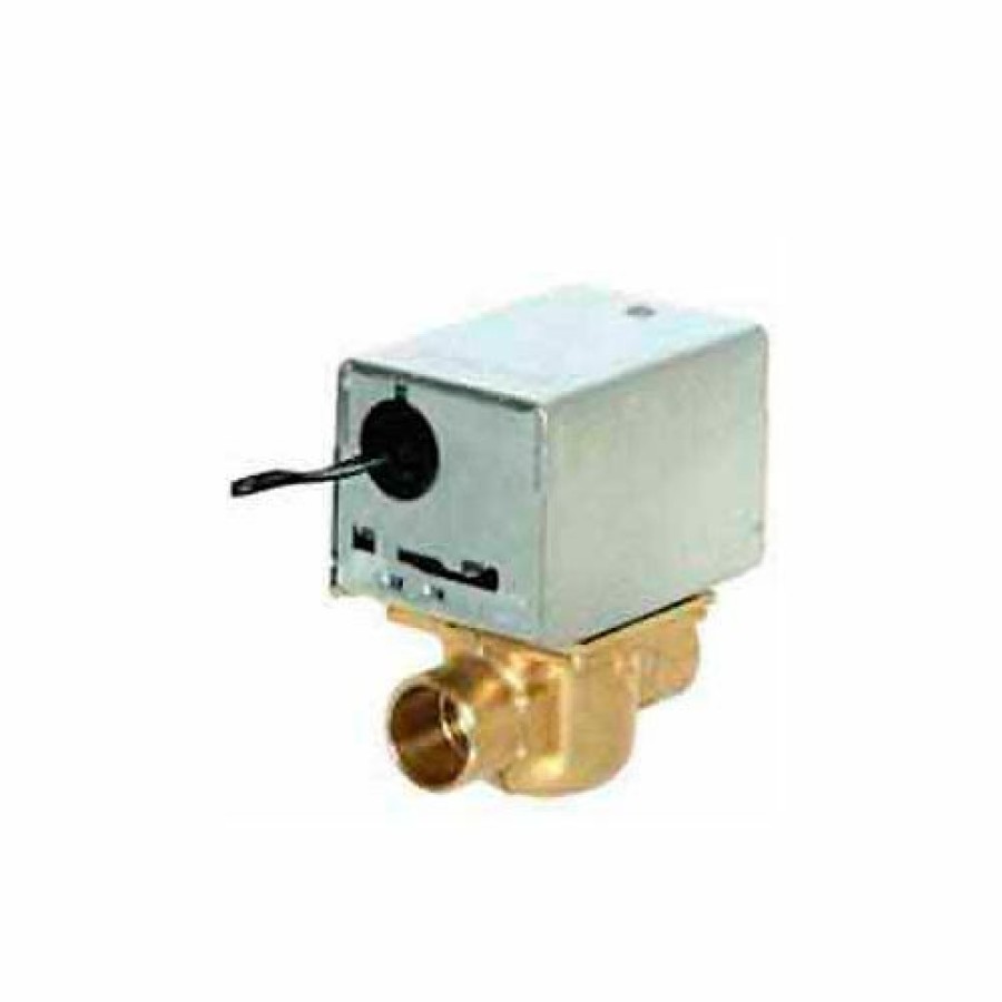 Clearance Honeywell 120V 1/2" Sweat Connection Line Voltage Motorized Zone Valves W/ 1 Cv Capacity