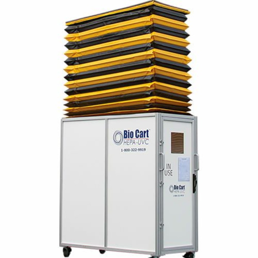 New Air-Care Bio Cart 10 Hepa Mobile Dust Containment Unit