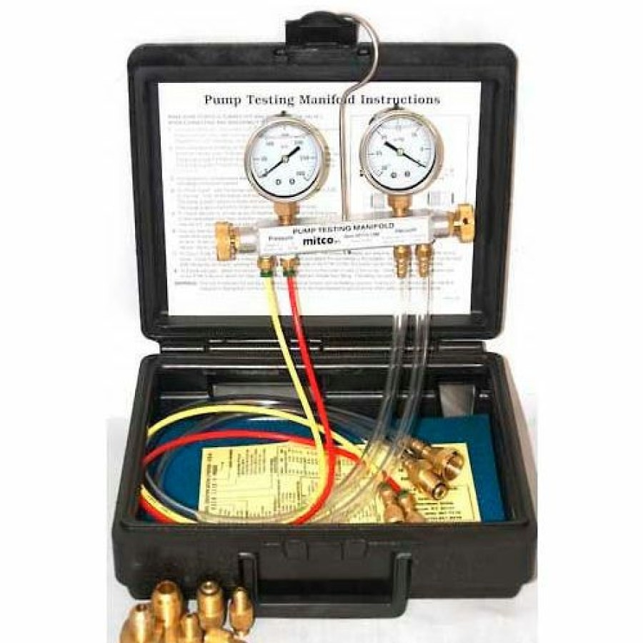 Clearance Mitco P115-10M Pump Testing Manifold Kit, Pressure Hose & Fittings