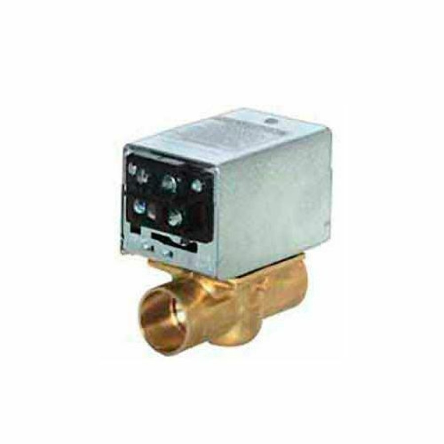 Hot Honeywell 24V Sweat Connection Low Voltage Motorized Zone Valves W/ 8 Cv Capacity