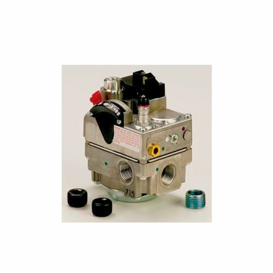 New Robertshaw Pilot Gas Valve 1/2" Inlet, 3.5"/11" Nat. Gas Pressure Reg., 150,000 Capacity