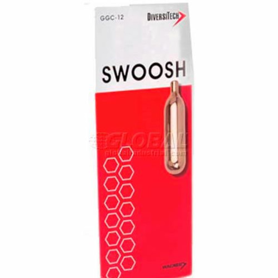 New Diversitech Swoosh Co2 Gallo Gun Cartridges Ggc-12 2000 Psi 12 Pack