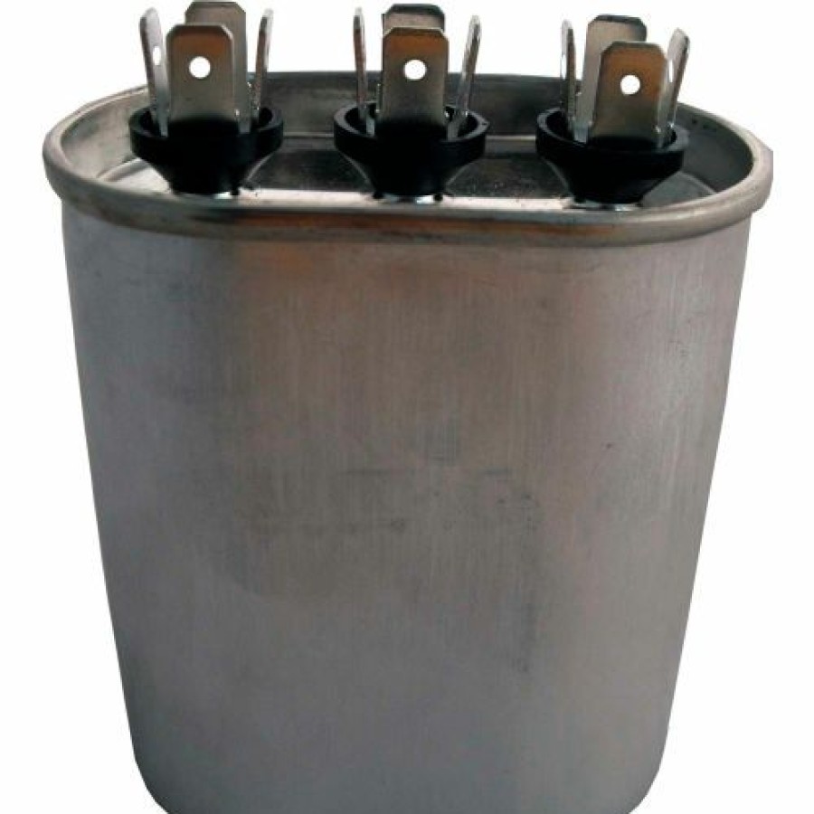 Online Supco Cd40+5X370, 40 + 5Mfd, 370V, Run Capacitor, Oval