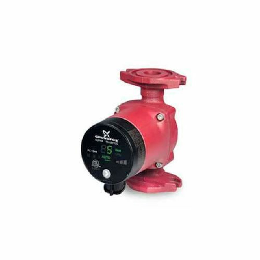 Best Grundfos Alpha Circulator Water Pump 15-55Fr/Lc, 59896833, Cast Iron Rotated Flange With Line Cord