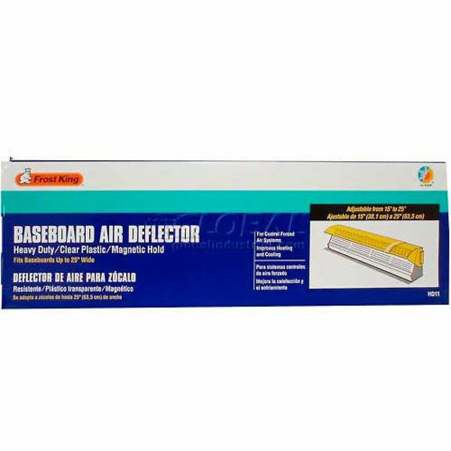 Wholesale Frost King Baseboard Deflector, 15" Extends To 25" Pkg Qty 12