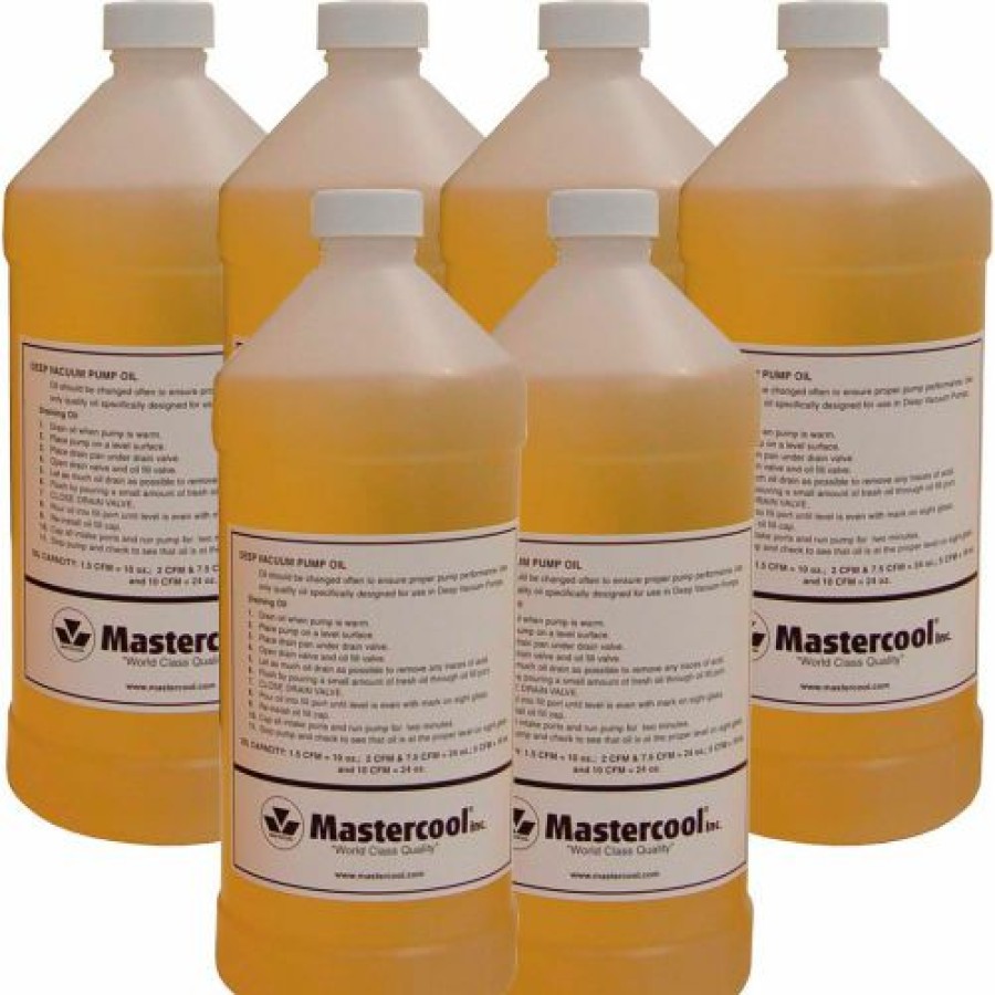 Wholesale Mastercool 90032-6 Vacuum Pump Oil / Case Of Six 32 Oz Bottles